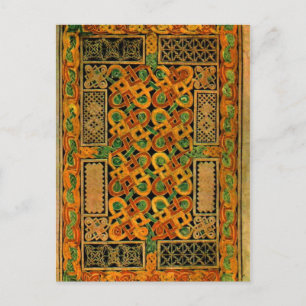 Cartão Postal Livro de Durrow