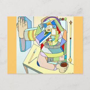 Cartão Postal "Livro de Regras" de Ruchell Alexander