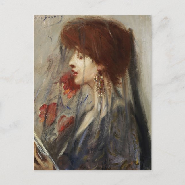 Cartão Postal Livro de Sonhos de Alice Pike Barney (Frente)