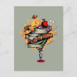 Cartão Postal Livro Inteligente