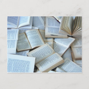 Cartão Postal Livros