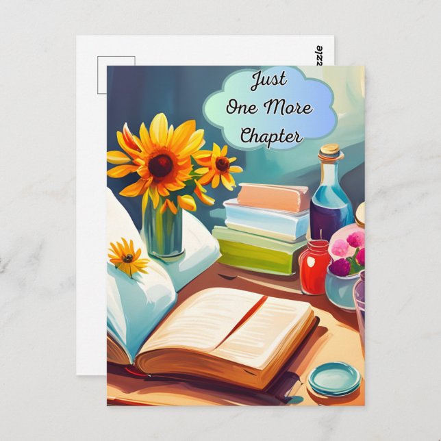 Cartão Postal Livros, Cartão-postal para a passagem (Frente/Verso)