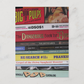 Cartão Postal Livros do pop da polpa