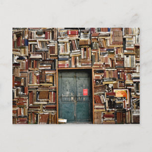 Cartão Postal Livros e Livros