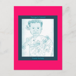 Cartão Postal Lizard de Norupa