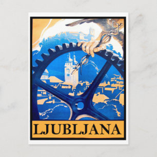 Cartão Postal Ljubljana