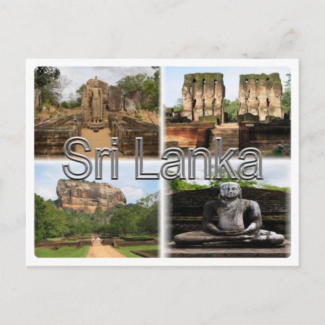 Cartão Postal LK Sri Lanka - (Frente)