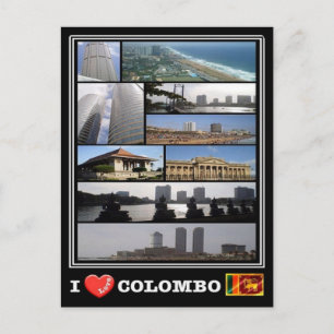 Cartão Postal LK Sri Lanka - Colombo -