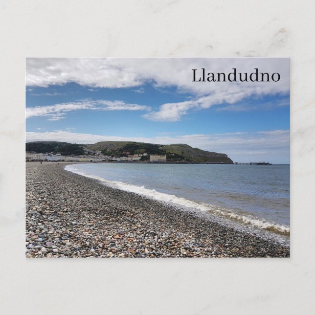 Cartão Postal Llandudno (Frente)