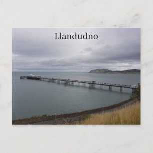 Cartão Postal Llandudno Pier