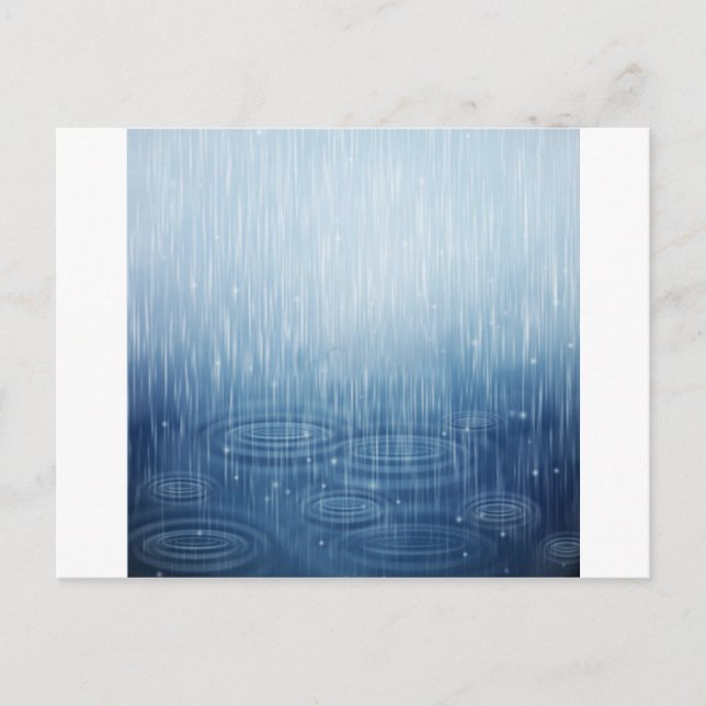 Cartão Postal Lluvia (Frente)