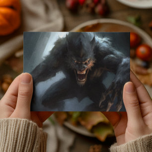 Cartão Postal Lobisomem Lycan
