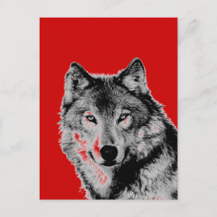 Cartão Postal Lobo