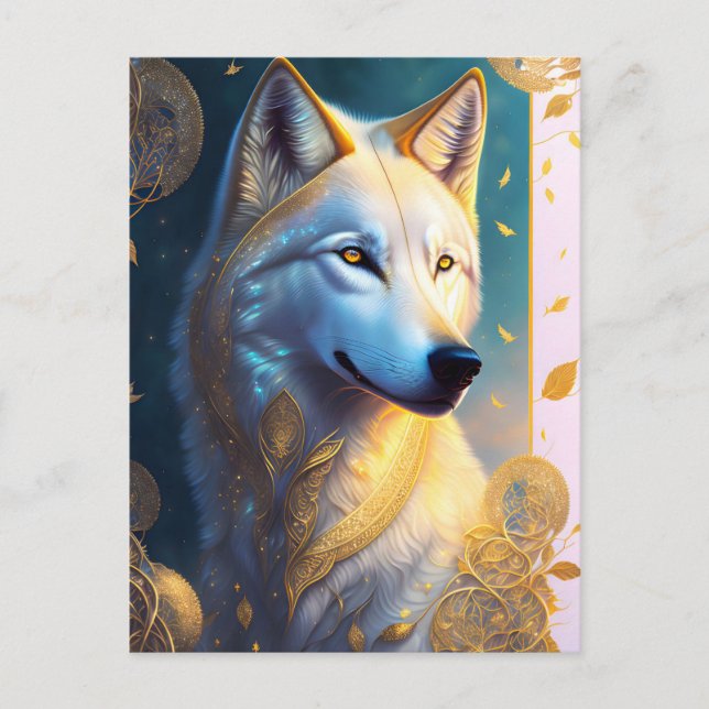 Cartão Postal Lobo Mágico, Pós-cruzamento (Frente)