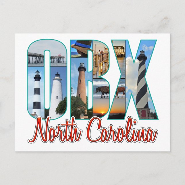 Cartão Postal Locais OBX (Frente)