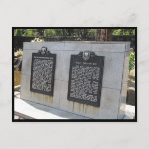 Cartão Postal local memorial de rizal