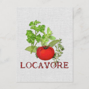 Cartão Postal Locavore