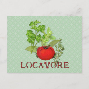 Cartão Postal Locavore