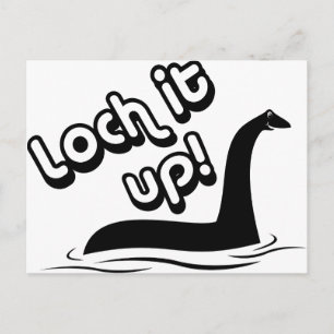 Cartão Postal Loch It Up