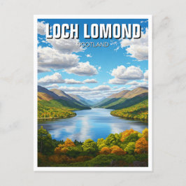 Cartão Postal Loch Lomond Scotland Viagem