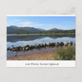 Cartão Postal Loch Morlich, Glenmore, Scottish Highlands