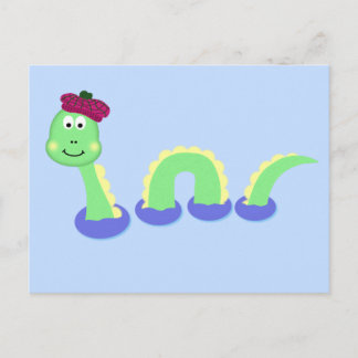 Cartão Postal Loch Ness Monster