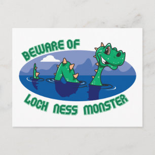 Cartão Postal Loch Ness Monster