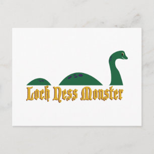Cartão Postal Loch Ness Monster