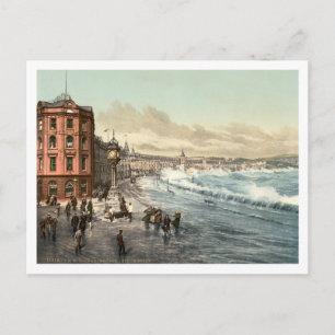 Cartão Postal Loch Promenade I, Douglas, Ilha de Man, Inglaterra