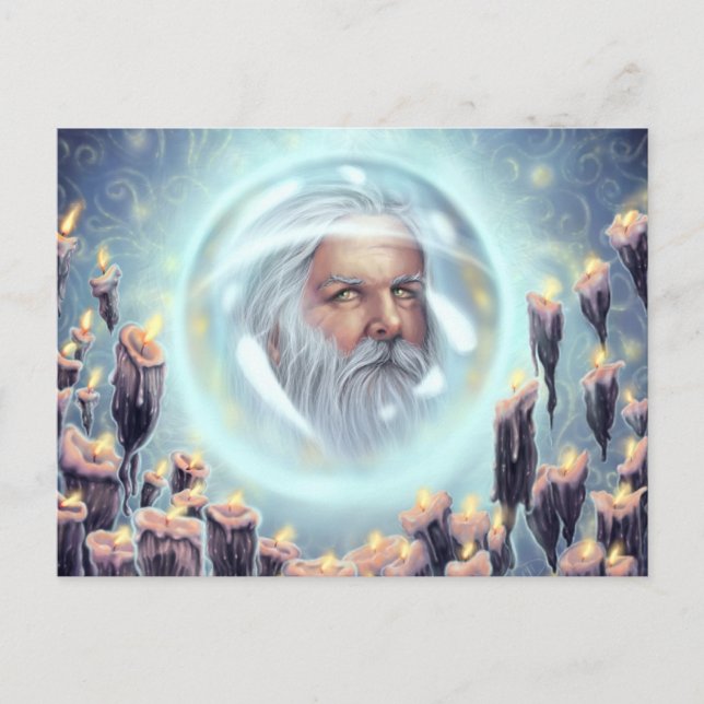 Cartão Postal Locked Within The Crystal Ball (Frente)