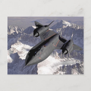 Cartão Postal Lockheed SR-71 Blackbird - Cartão-postal