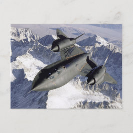 Cartão Postal Lockheed SR-71B Blackbird