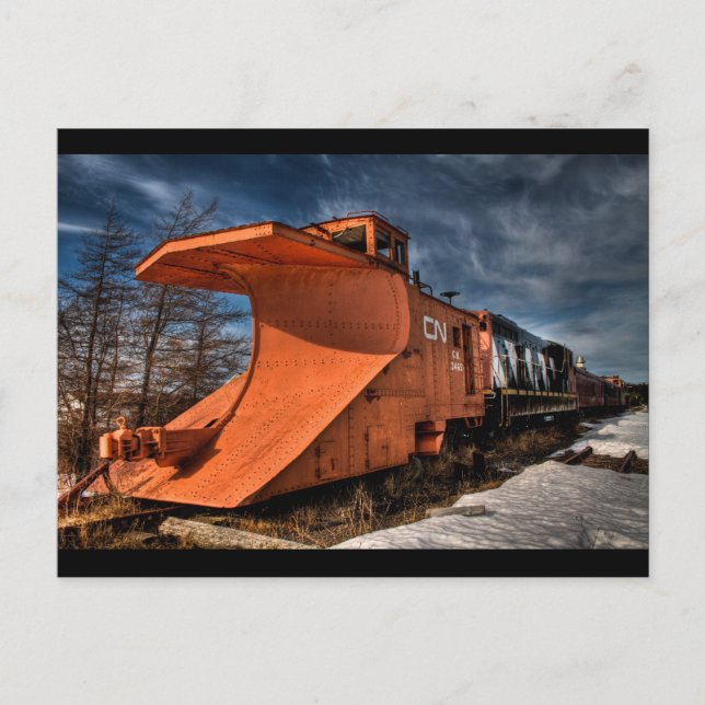 Cartão Postal Locomotiva (Frente)