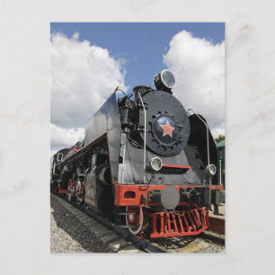 Cartão Postal Locomotiva