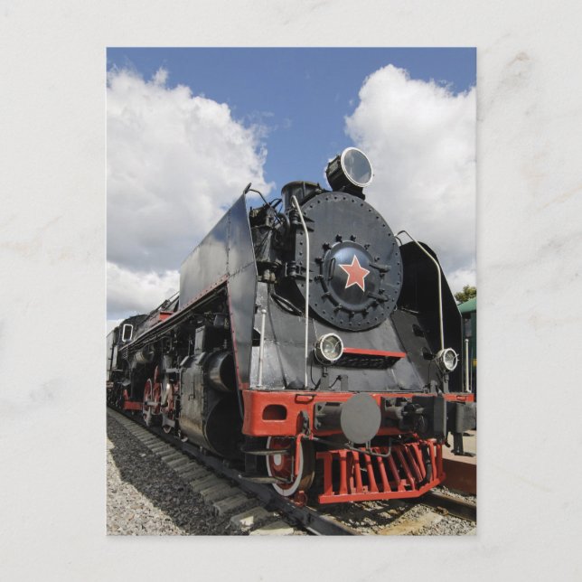 Cartão Postal Locomotiva (Frente)