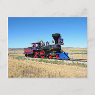 Cartão Postal Locomotiva de trem