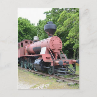 Cartão Postal Locomotiva Vintage American Steam