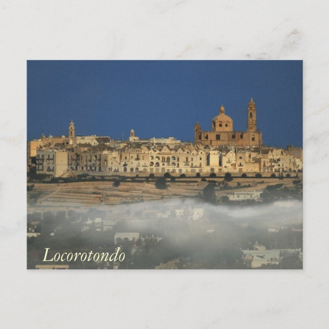 Cartão Postal Locorotondo (Frente)