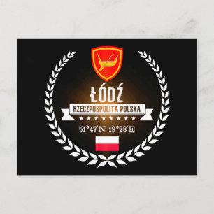 Cartão Postal Lodz