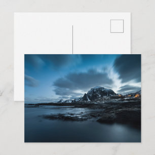 Cartão Postal Lofoten Islands Norway
