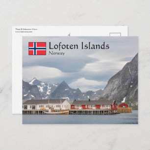 Cartão Postal Lofoten Noruega