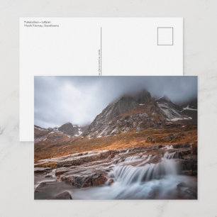 Cartão Postal Lofoten Noruega