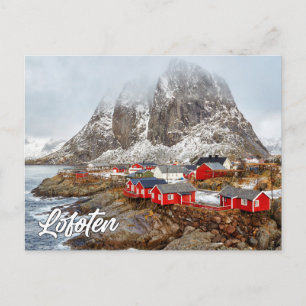Cartão Postal Lofoten, Noruega