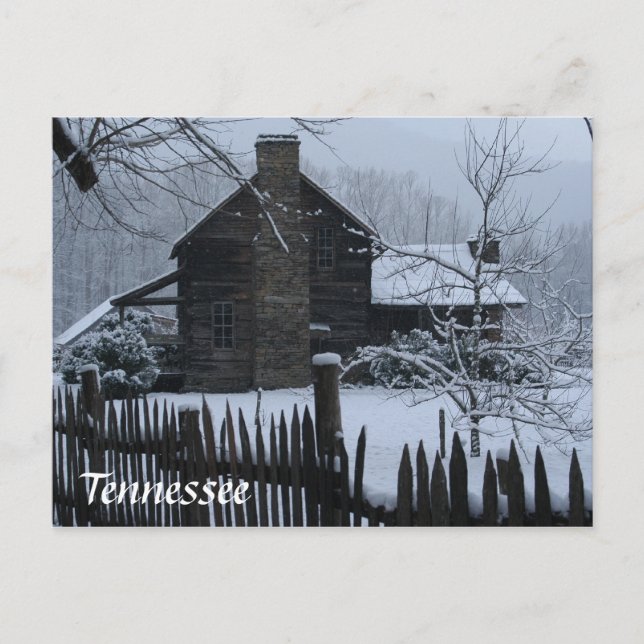 Cartão Postal Log House (Frente)