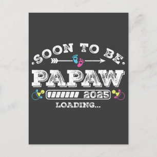 Cartão Postal Logo Brevemente Papaw 2025 Carregando