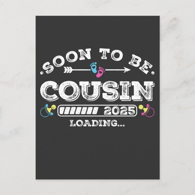 Cartão Postal Logo Primo em Breve 2025 Carregando (Frente)