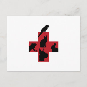 CARTÃO POSTAL LOGO VETERINÁRIO