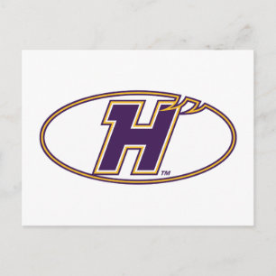 Cartão Postal Logotipo Atlético Hunter College Hawks