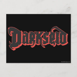 Cartão Postal Logotipo Darkseid
