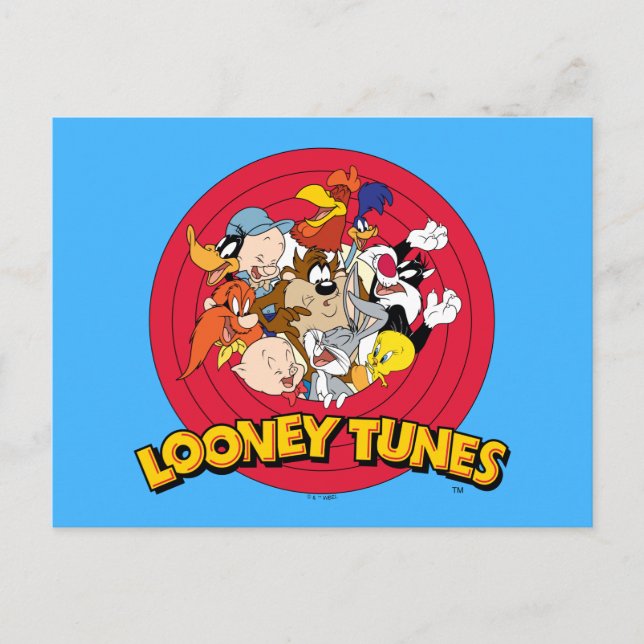 Cartão Postal Logotipo de caractere LOONEY TUNES™ (Frente)